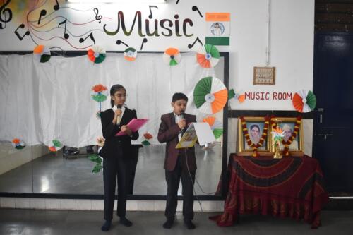 PATRIOTIC SONG COMPETITION FOR V TO VII